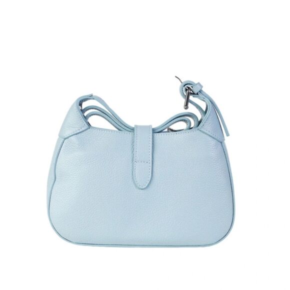 Persaman New York Genuine Italian Leather Bag, Brittany in Blue, NWT - Picture 3 of 11